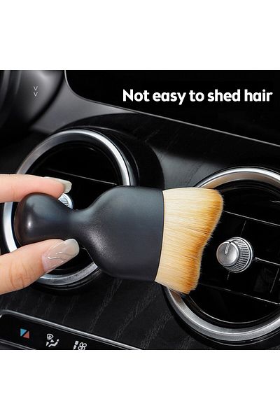 OEM Hard-to-reach dust cleaning brush, Car Detailing, 5.2 x 9.7 cm, Black