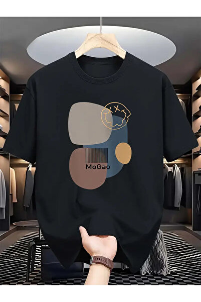 AEMİ Μπλουζάκι Unisex Printed Oversize Crew Neck