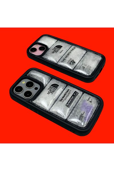 THE NORTH FACE The North Face case, compatible with Iphone 16, PUFFER