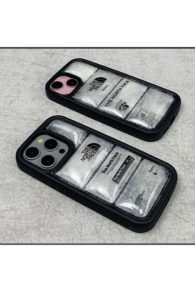 THE NORTH FACE The North Face case, compatible with Iphone 14 PRO, PUFFER