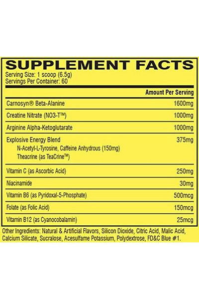 Cellucor C4 Original Pre Workout Powder Icy Blue Razz