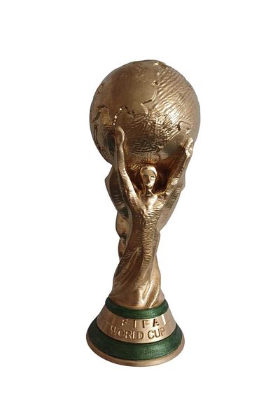 Özcan Tasarım 35 cm World Cup - Gold Plated World Cup