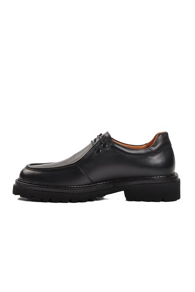 CLASS WOOD Classwood 19889 High Sole Flotur Stylish Shoes Skin Black