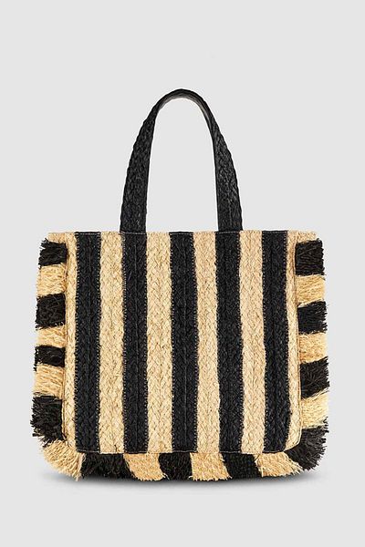 Patrizia Pepe BEACH BAG - PATRIZIA PEPE - ONE SIZE, BLACK