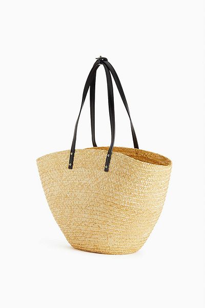 Patrizia Pepe STRAW BAG - PATRIZIA PEPE - BEIGE, ONE SIZE