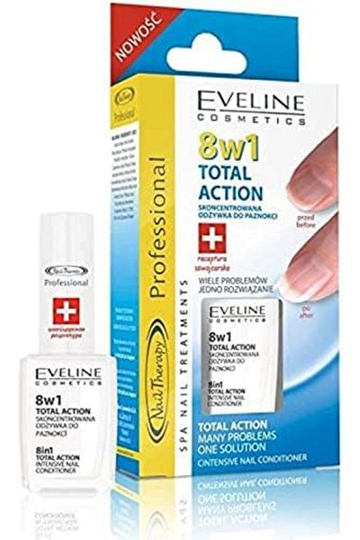 Eveline Cosmetics Eveline Nail Therapy 8 in 1 Total Action Intensive Nail Conditioner