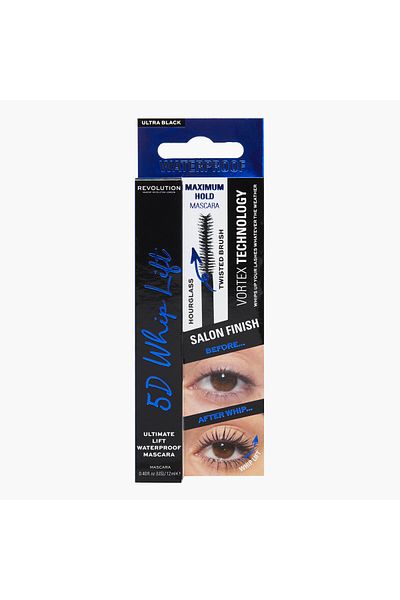 MAKEUP REVOLUTION 5D Lift Waterproof Mascara - 12 ml