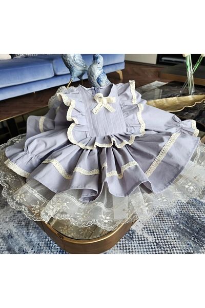 Tozpembebaby Cotton Puffy Dress