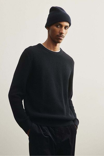 H&M Regular Fit Waffled jumper