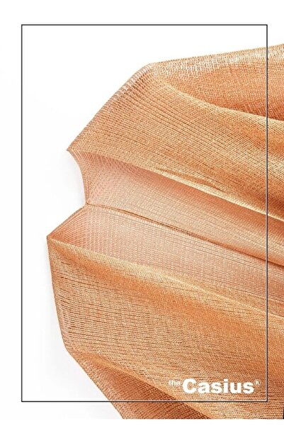 The Casius. Beach kimono with fringes, loose fit, gold color, universal size