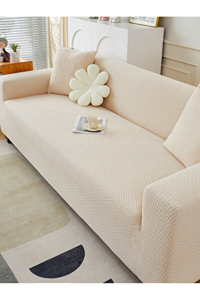 uzhanem Seat Cover Sofa Cover 1 Piece Lycra for 3 Seater Seats High Quality