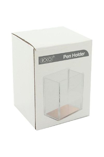 Roco Pen Cup Single Pen Hole Acrylic