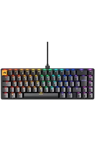 Glorious GMMK 2 Compact Gaming Keyboard - Fox Switches, ISO Layout, Black