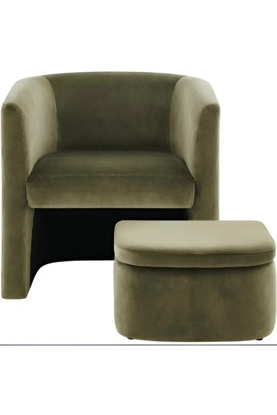 PalmirAtic Berjer klasik yüksek kalite puf hediyeli