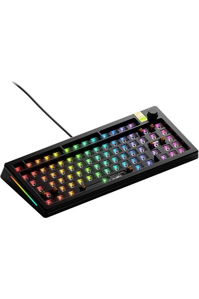 Glorious Gaming Mechanical Keyboard GMMK 3 Pro HE 75%, Black, USB-C