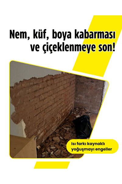 BARS Rutubet Ve Küfe Son! Suya Karşı Dayanıklı Duvar Sıvası – Beyaz Çimento Esaslı, Etkili Koruma 20 Kg