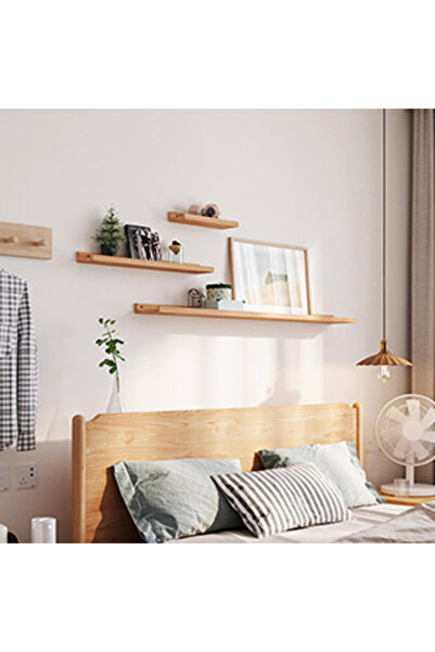 SyaMAG Natural MDF shelf, hardware included, 55x12 cm