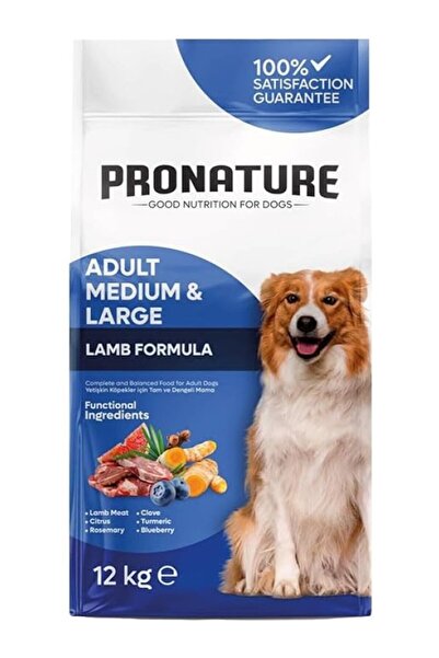 ShopZum Pronature Daily Protect Yetişkin Köpek Maması Kuzu Ve Pirinçli 12 Kg