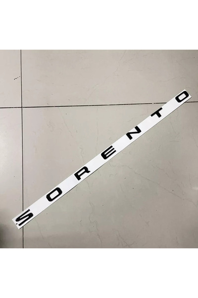 EDEXPORT Kia Uyumlu Sorento Bagaj Yazısı Arması Logosu Piano Black Yeni Nesil...