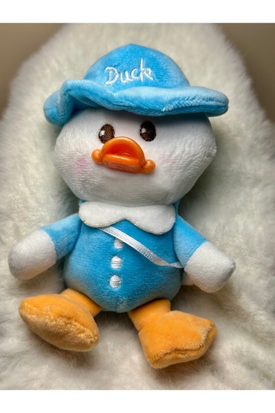 SBD سلسلة مفاتيح من القطيفة على شكل بطة