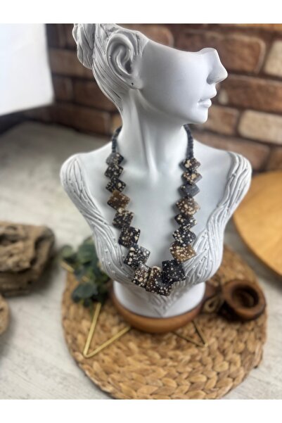 SEDEF TAKI Vintage kemik kolye