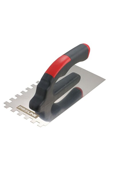 PROLINE Gletiera Inox Dintata Cu Maner Plastic 270X130/10Mm