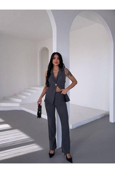 dolu butik Uludağ Vest Suit