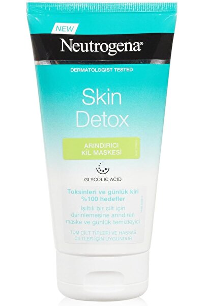 Neutrogena skin detox arındırıcı kil maskesi 150 ml
