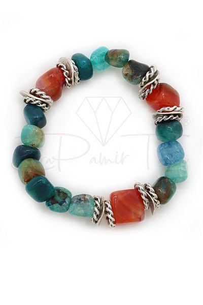 Esra Pamir Agate Natural Stone Bracelet