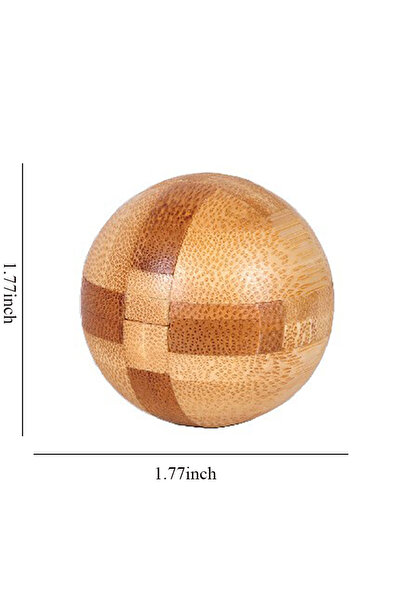 Choice5 لعبة تعليمية صغيرة من خشب كونغ مينغ، تُسمى "قفل الكرة"، تُحفز الذكاء ...