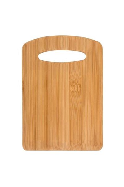 SyaMAG Mini chopping board with handle, bamboo wood, natural, 19x13.5x1cm
