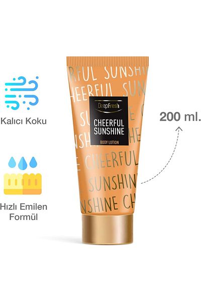 Deep Fresh Body lotion cheerful sunshine (200 ml)