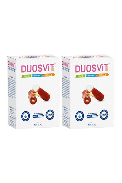 Nbt İlaç Nbt Life Duosvit Dha 30 كبسولة 2 قطعة