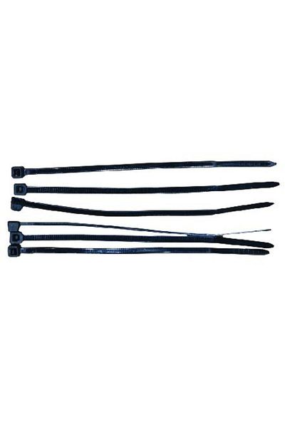 MEGA Fasete Legatura Negre 2.5X200Mm, 100/Set