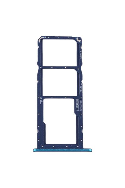 indirimplus Hw متوافق مع Y6 Pro 2019 Sapphire Sim Card Slot Sim Card Drawer Blue Color Flyer Tray