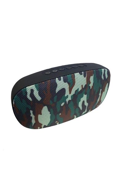 SIKS ® portable speaker with bluetooth, microphone, USB, TF, AUX, Army