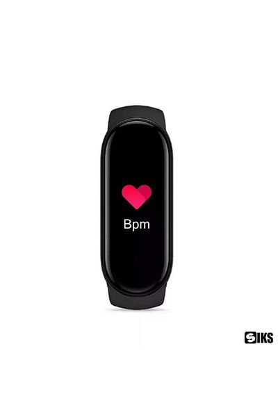 SIKS M7 SIKS Fitness Bracelet, Heart Rate Monitoring, Sleep, Blood Pressure Measurement, Black