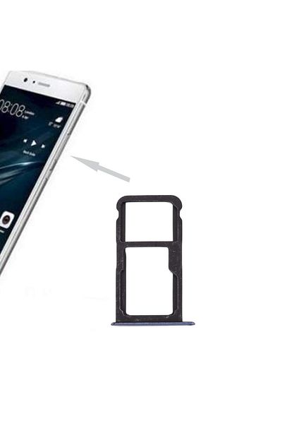 indirimplus Hw متوافق مع P10 Lite LX2 Sapphire Sim Card Slot Sim Card Drawer Blue Color Flyer