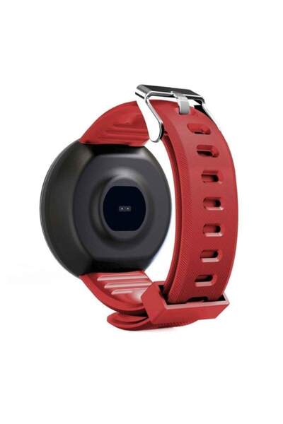 SIKS Fitness bracelet SIKS® Smartband Waterproof IP65, USB charging, Bluetooth 4.0, red