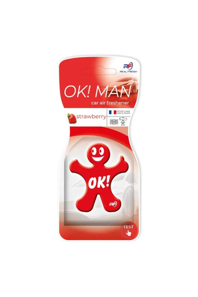 Real Fresh Odorizant Ok-Man Polimer Strawberry