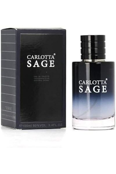 Carlotta Sage Eau de Toilette Perfume for Men by Carlotta, 100ml Single Pack