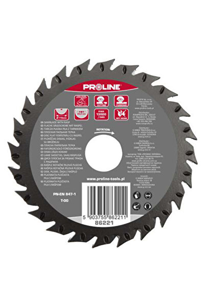 Proline Disc Raspel Circular Plat / Frontal - 230Mm