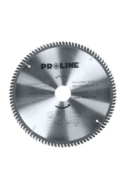 PROLINE Disc Circular Pentru Metal Cu Dinti Vidia 210Mm / 100D.