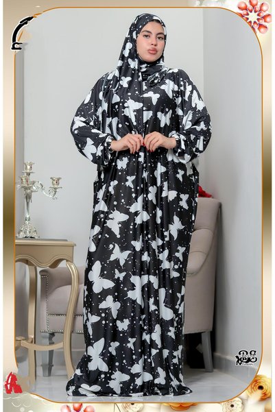 Genrics Free size connected prayer shawl from 55 to 110 kg
