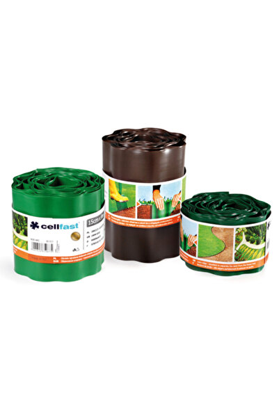 Cellfast Ондулинова еластична разделителна лента 15 см / 9 м / зелена