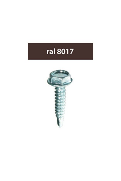 index SURUBURI PERFORATOARE RAL8017-MARONIU 4.8X28MM, 250/SET