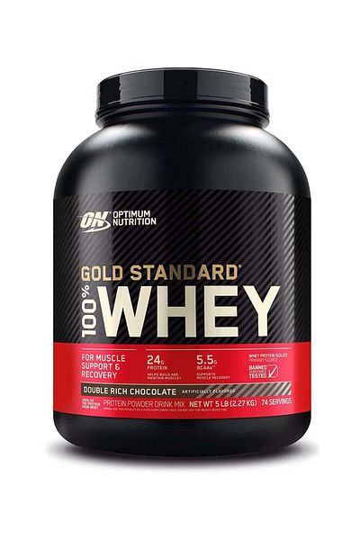 Optimum Nutrition Gold Standard 100% Whey Protein Powder Primary Source Isolate, 24 Grams of Protein