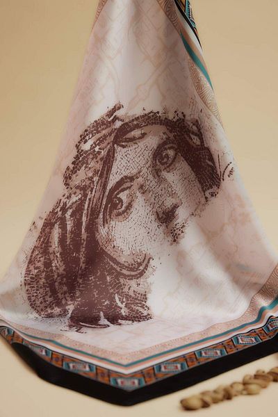 DeFacto Women's Zeugma Themed Scarf F5206Axns