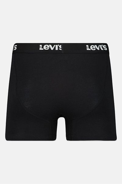 Levi's Men 4 Pack Brand Logo Boxer Brief, Multicolor