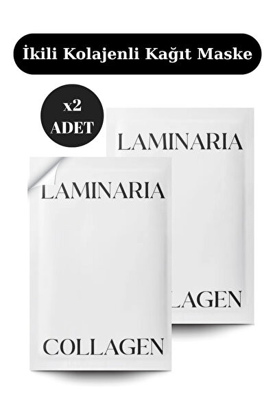 Shionle Kolajen Içeren Gözenek Sıkılaştırıcı Lamınarıa Kore İkili Kağıt Maske